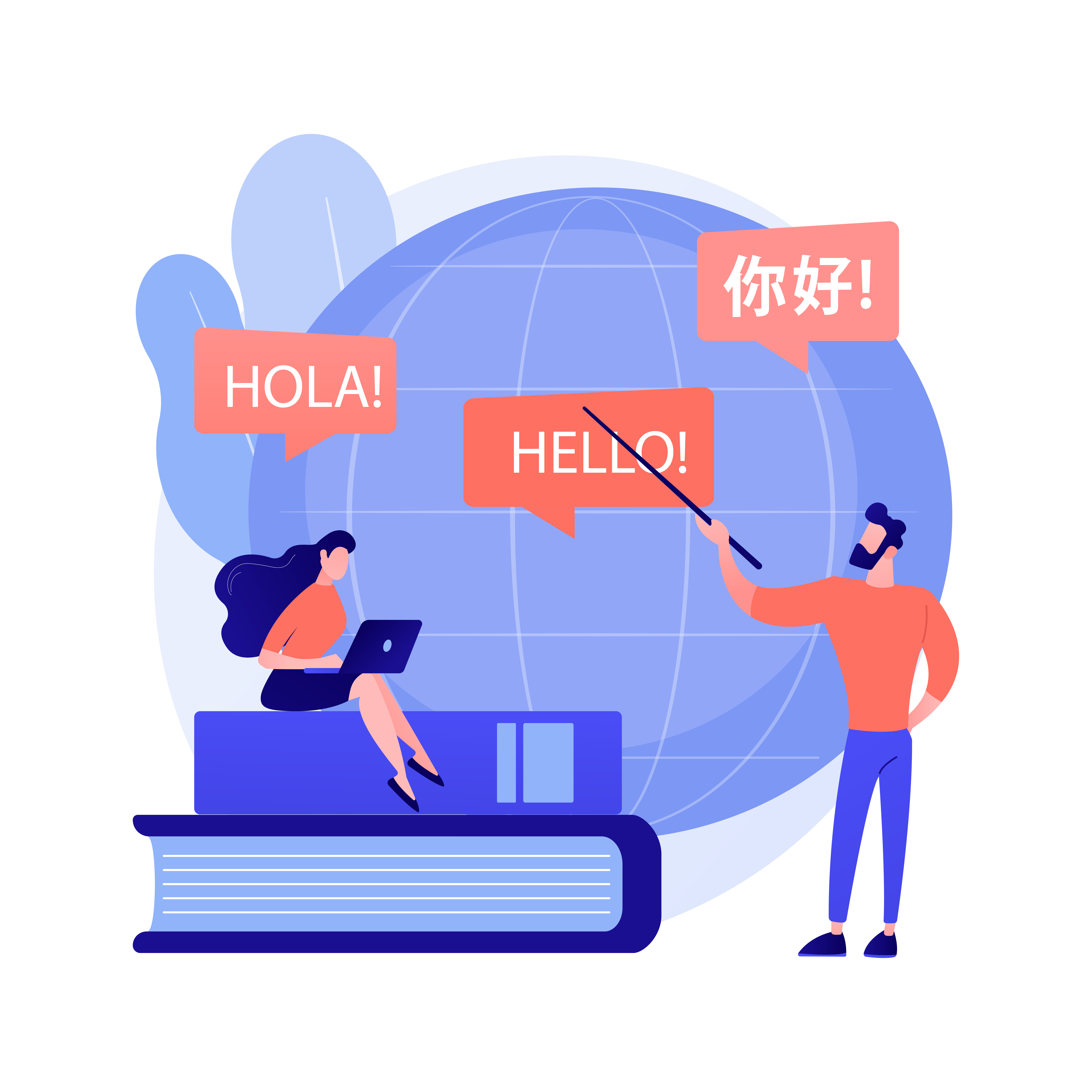 Multilingual connection across borders